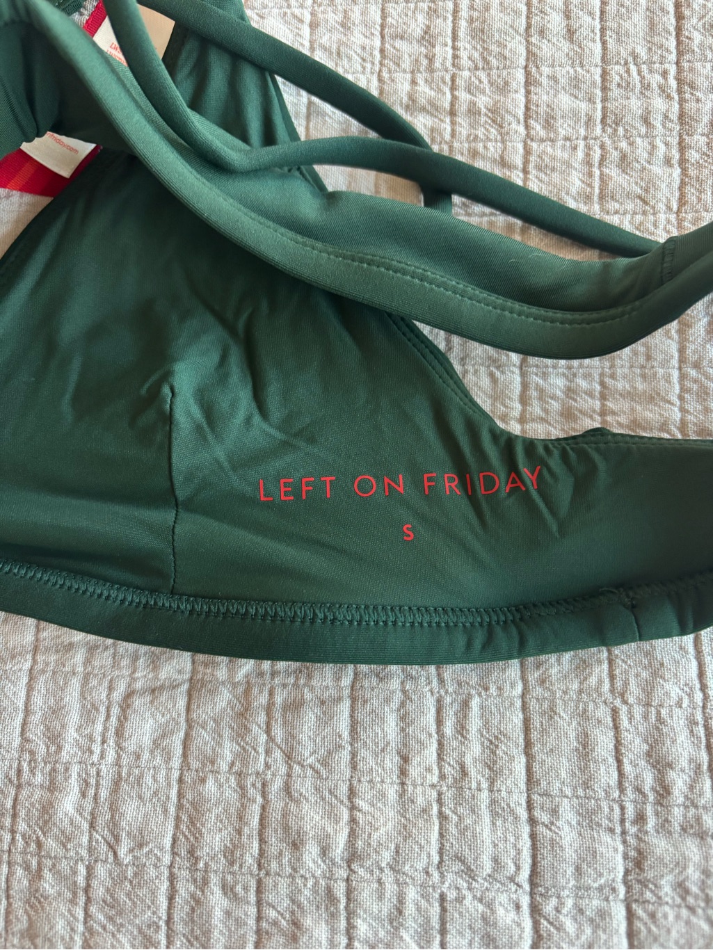 Nwt Left On Friday Sweet Victory Top In Palm Size S — image 4 of 5